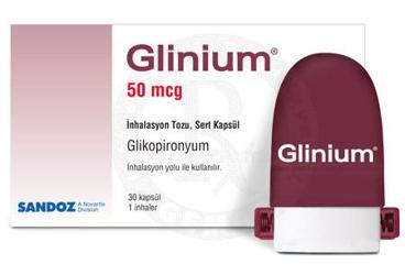 GLINIUM 50 MCG INHALASYON TOZU, SERT KAPSUL (30 ADET)