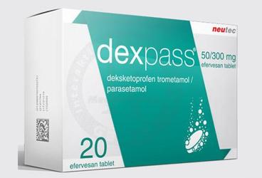 DEXPAS 50/300 MG 20 EFERVESAN TABLET