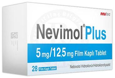 NEVIMOL PLUS 5 MG /12,5 MG FILM KAPLI TABLET (28 FILM KAPLI TABLET)