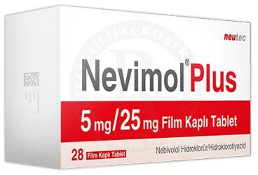 NEVIMOL PLUS 5 MG /25 MG  FILM KAPLI TABLET (28 FILM KAPLI TABLET)