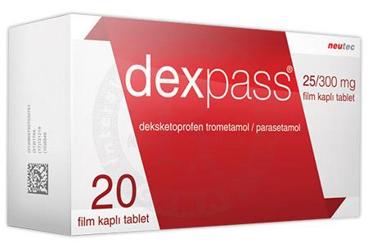 DEXPADUO 25/300 MG 20 FILM KAPLI TABLET