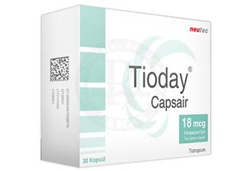 TIODAY CAPSAIR 18 MCG INHALASYON ICIN TOZ ICEREN KAPSUL (30 KAPSUL)