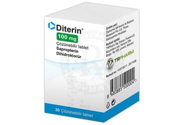 DITERIN 100 MG COZUNEBILIR 30 TABLET