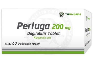 PERLUGA 200 MG DAGILABILIR TABLET (60 TABLET)