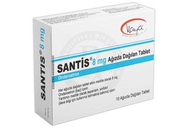 SANTIS 8 MG AGIZDA DAGILAN 10 TABLET