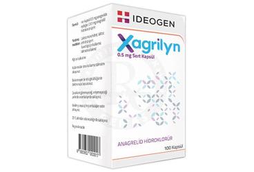 XAGRILYN 0,5 MG SERT KAPSUL