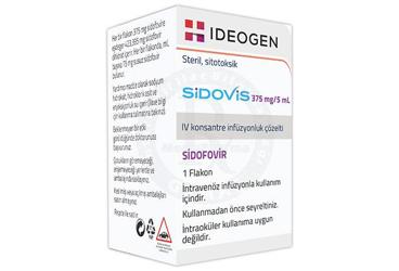 SIDOVIS 375 MG/5 ML IV KONSANTRE INFUZYONLUK COZELTI