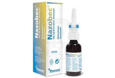 NAZOBEC 100 MCG BURUN SPREYI, SUSPANSIYON (120 DOZ)