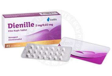 DIENILLE 2 MG/0,03 MG 21 FILM KAPLI TABLET