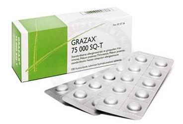 GRAZAX 75 SQ-T ORAL LIYOFILIZAT 100 TABLET