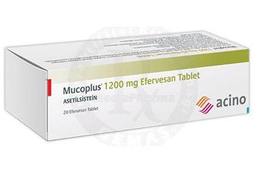 MUCOPLUS 1200 MG 20 EFERVESAN TABLET