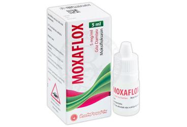 MOXAFLOX 5MG/ML  GOZ DAMLASI