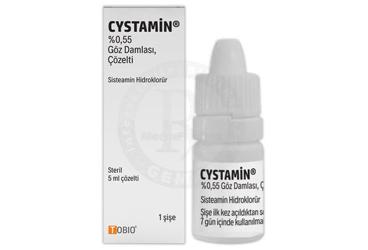 CYSTAMIN %0,55 GÖZ DAMLASI, COZELTI