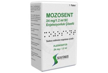 MOZOSENT 24 MG / 1.2 ML S.C. ENJEKSIYONLUK COZELTI