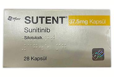 SUTENT 37,5 MG KAPSUL (28 KAPSUL)