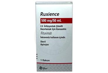 RUXIENCE 500 MG/50 ML I.V. INFUZYONLUK COZELTI HAZIRLAMAK ICIN KONSANTRE