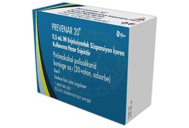 PREVENAR 20/0,5 ML IM ENJEKSIYONLUK SUSPANSIYON ICEREN KULLANIMA HAZIR ENJEKTOR (1 ADET)