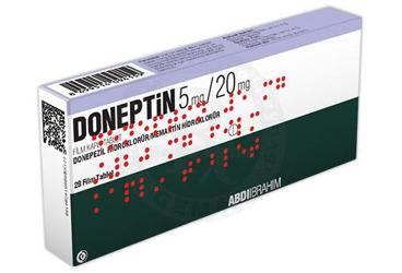 DONEPTIN 5 MG/20 MG 28 FILM KAPLI TABLET