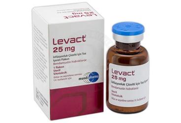 LEVACT 25 MG INFUZYONLUK COZELTI ICIN TOZ ICEREN FLAKON