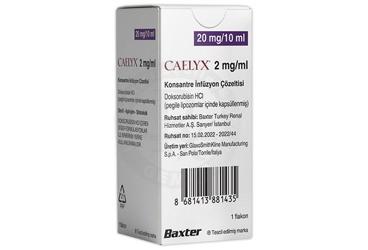 CAELYX 2 MG/ML KONSANTRE INFUZYON COZELTISI (1 FLAKON)