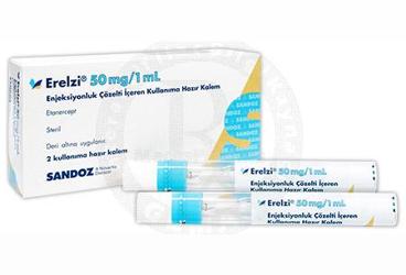ERELZI 50 MG/1 ML ENJEKSIYONLUK COZELTI ICEREN KULLANIMA HAZIR KALEM