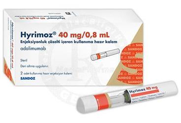 HYRIMOZ 40 MG/0.8 ML ENJEKSIYONLUK COZELTI
ICEREN KULLANIMA HAZIR KALEM (2 ADET)