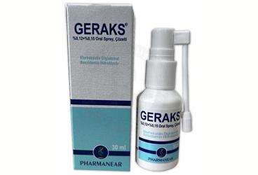 GERAKS %0,12+%0,15 ORAL SPREY, COZELTI (30 ML)