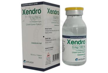XENDRO 5 MG/100 ML IV INFUZYON ICIN COZELTI ICEREN FLAKON (1 FLAKON)