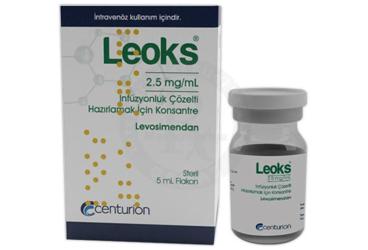 LEOKS 2,5 MG/ML INFUZYONLUK COZELTI HAZIRLAMAK ICIN KONSANTRE (5 ML)