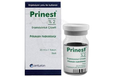 PRINEST %2 ENJEKSIYONLUK COZELTI (20 ML)