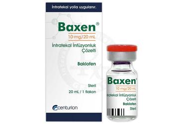 BAXEN 10 MG/20 ML INTRATEKAL INFUZYONLUK COZELTI