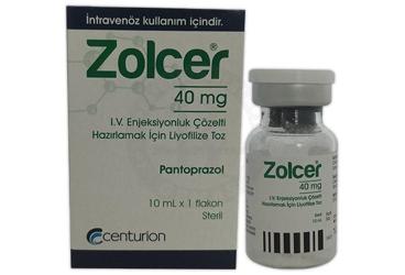 ZOLCER 40 MG IV ENJEKSIYONLUK COZELTI HAZIRLAMAK ICIN LIYOFILIZE TOZ
