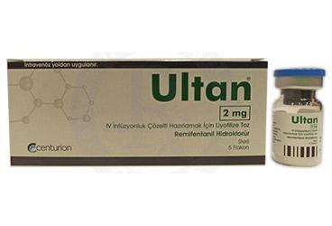 ULTAN 2 MG IV INFUZYONLUK COZELTI HAZIRLAMAK ICIN LIYOFILIZE TOZ 