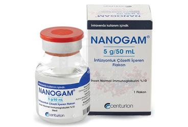 NANOGAM 5 G/50 ML INFUZYONLUK COZELTI ICEREN FLAKON (1 FLAKON)