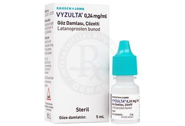 VYZULTA 0,24 MG/ML GOZ DAMLASI, COZELTI (5 ML)