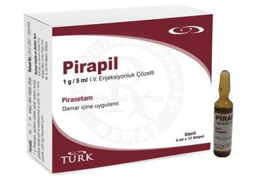 PIRAPIL 1 G/ 5 ML IV ENJEKSIYONLUK COZELTI