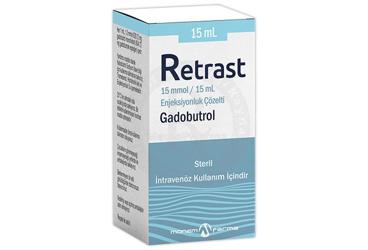 RETRAST 15 MMOL/ 15 ML ENJEKSIYONLUK COZELTI 1 FLAKON