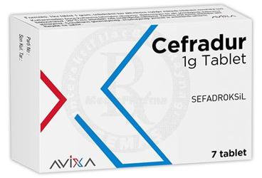 CEFRADUR 1G TABLET (7 TABLET)