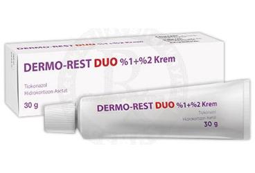 DERMO-REST DUO %1 + %2 KREM (30
G)