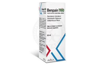 BENPAIN TRIO %0,15 + %0,12 + %0,05 ORAL SPREY (30 ML)