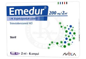EMEDUR 200 MG / 2 ML IM ENJEKSIYONLUK COZELTI (6 ADET)