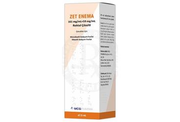 ZET ENEMA 161 MG/ML + 59 MG/ML REKTAL COZELTI (67,5 ML)
