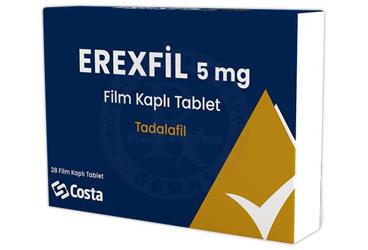 EREXFIL 5 MG FILM KAPLI TABLET (28 ADET)