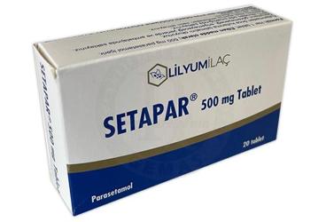 SETAPAR 500 MG TABLET (20 TABLET)