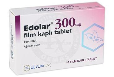 EDOLAR 300 MG FİLM KAPLI TABLET