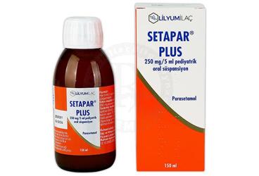 SETAPAR PLUS 250 MG/5 ML PEDIYATRIK ORAL SUSPANSIYON (150 ML)