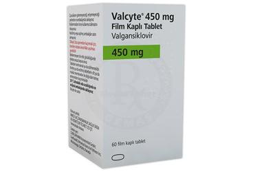 VALCYTE 450 MG FILM KAPLI TABLET