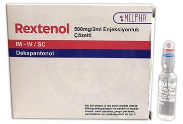 REXTENOL 500 MG/2 ML ENJEKSIYONLUK COZELTI