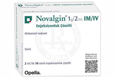 NOVALGIN 2 ML 10 AMPUL