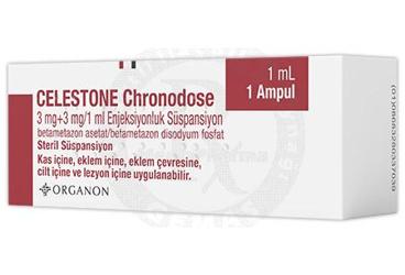 CELESTONE CHRONODOSE 3 MG + 3 MG /1 ML ENJEKSIYONLUK SUSPANSIYON